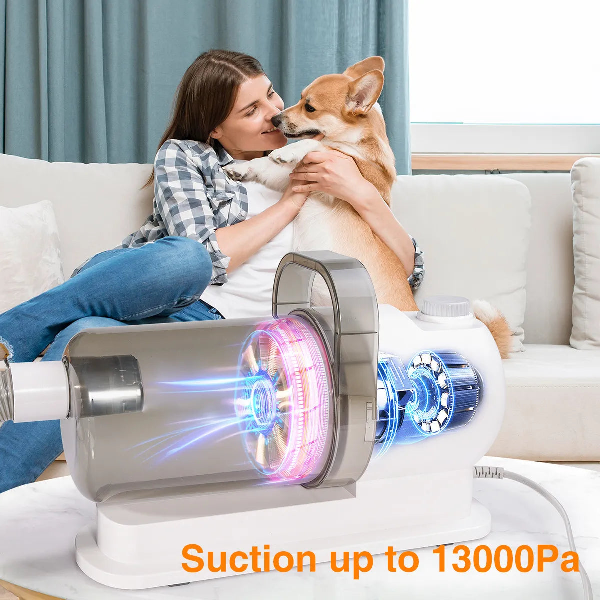 Pawsh Grooming Vacuum Kit