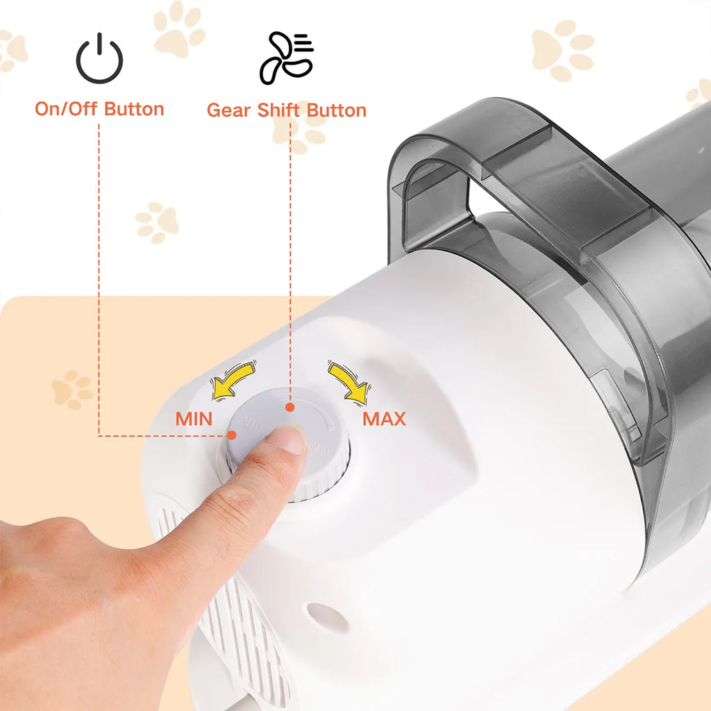 Pawsh Grooming Vacuum Kit