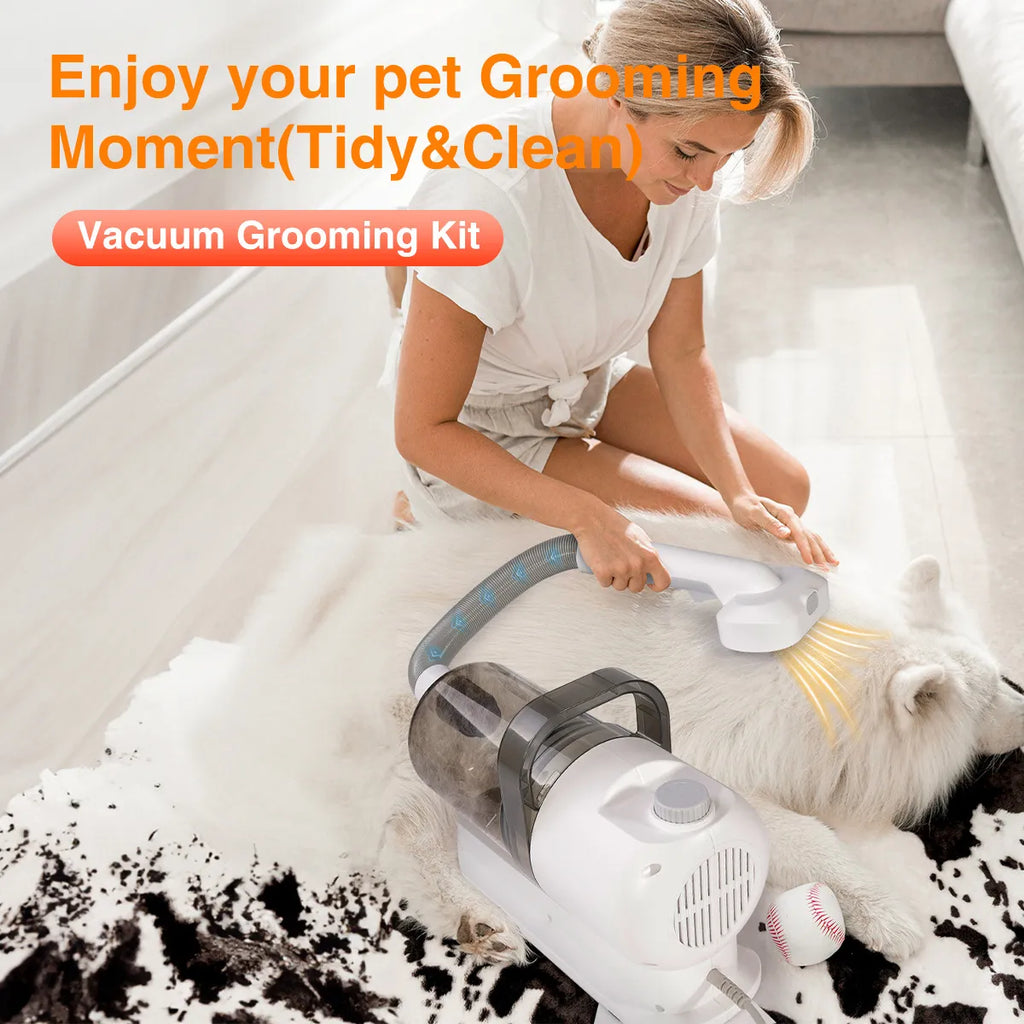 Pawsh Grooming Vacuum Kit