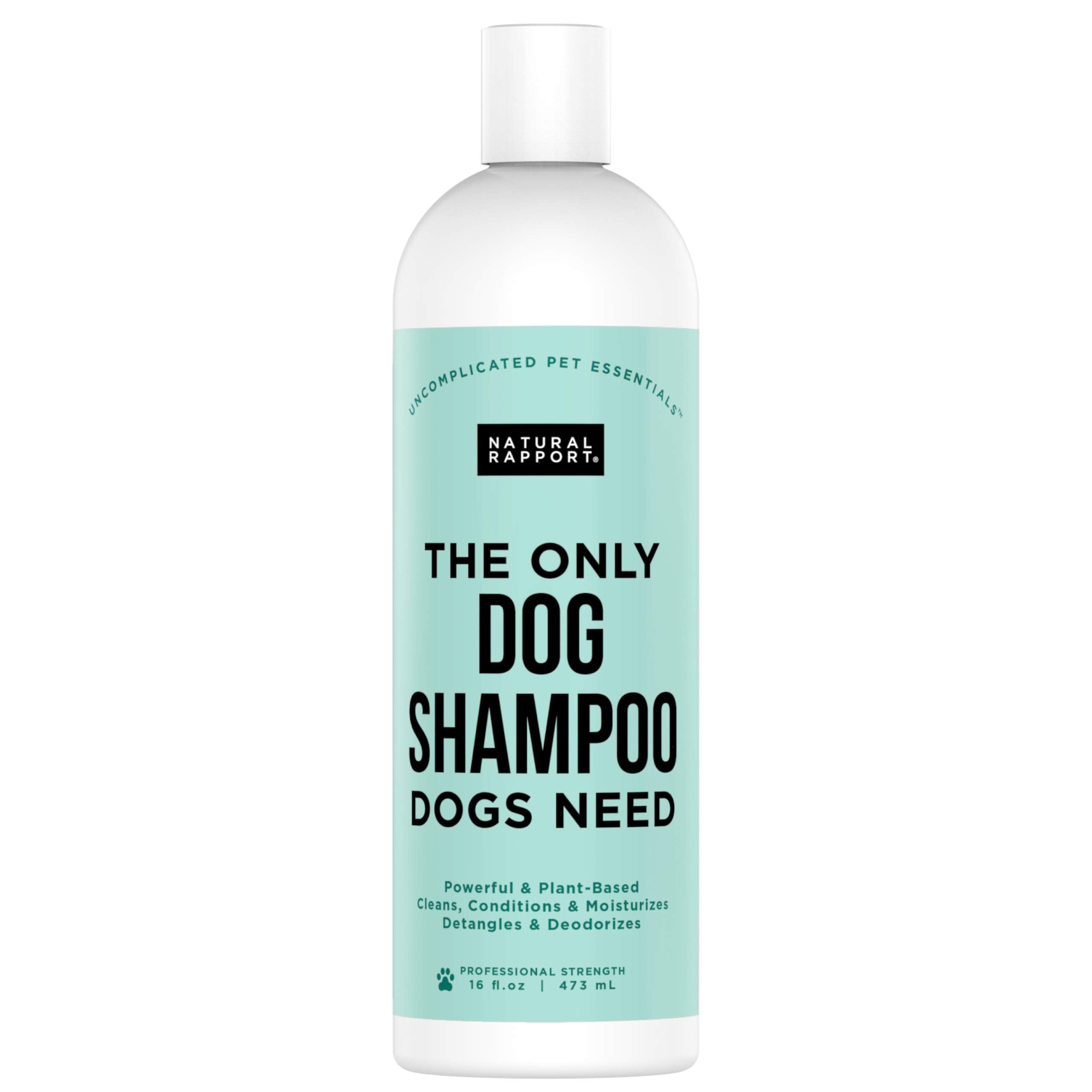 Pawsh Natural Dog Shampoo 5-in-1 oatmeal and aloe formula 16 fl oz